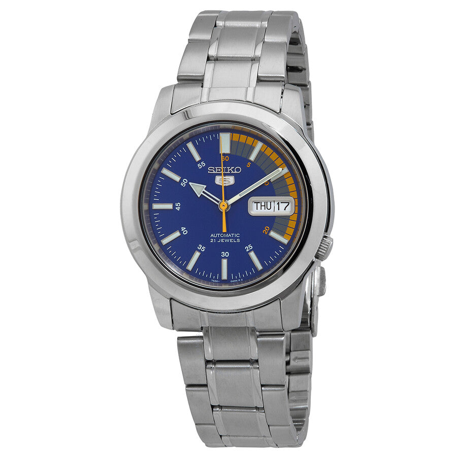 Seiko 5 Automatic Blue Dial Men's Watch SNKK27K1 - Dawson Watches