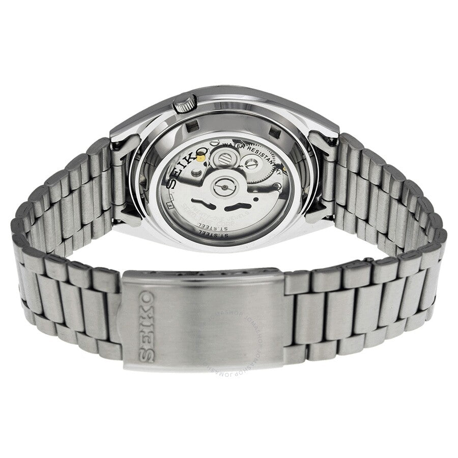 Seiko 5 Automatic Blue Dial Stainless Steel Men's Watch SNXS77 - Dawson Watches #3