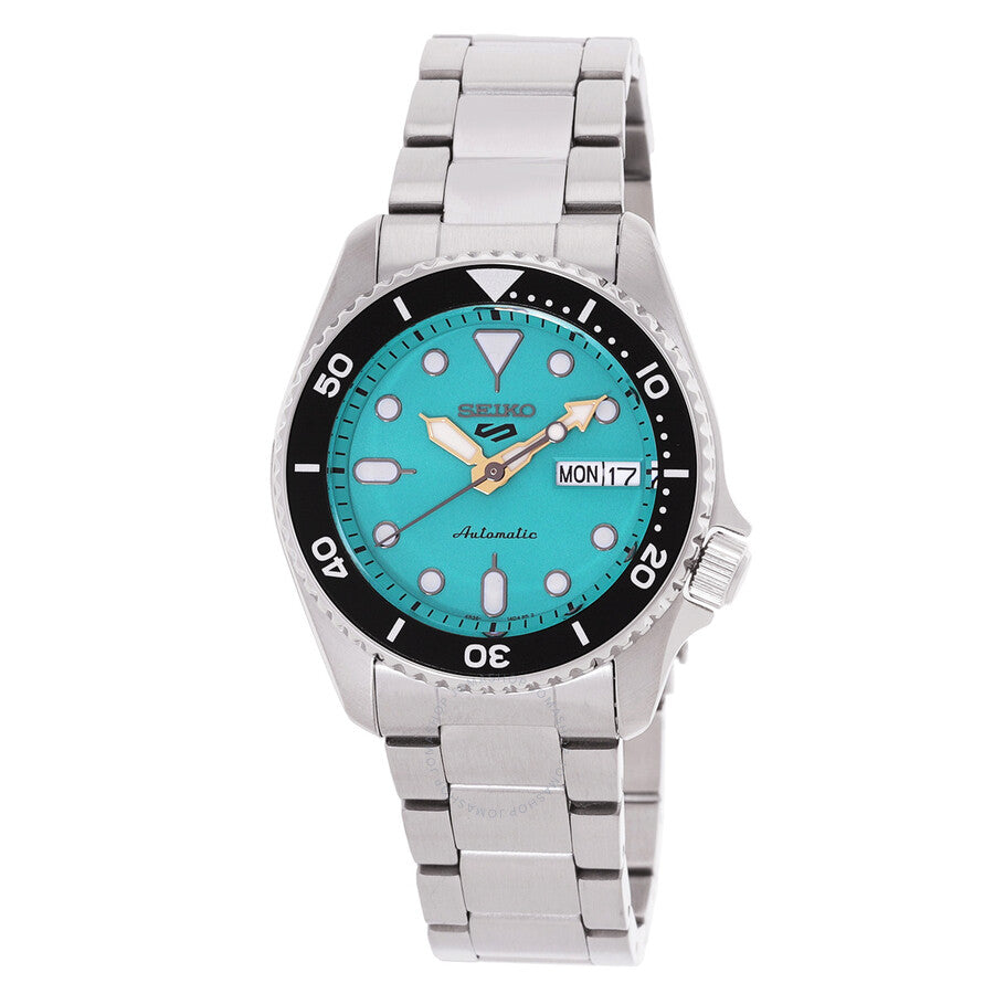 Seiko 5 Automatic Green Dial Men's Watch SRPK33K1 - Dawson Watches