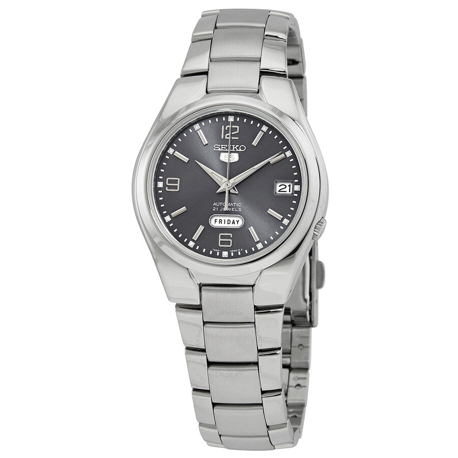 Seiko 5 Automatic Grey Dial Men's Watch SNK621 - Dawson Watches