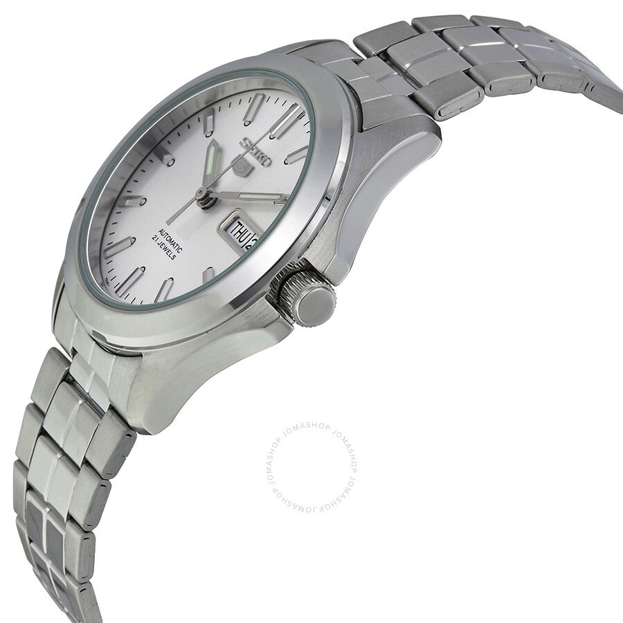 Seiko Series 5 Automatic Silver Dial Men's Watch SNKK87 - Dawson Watches #2