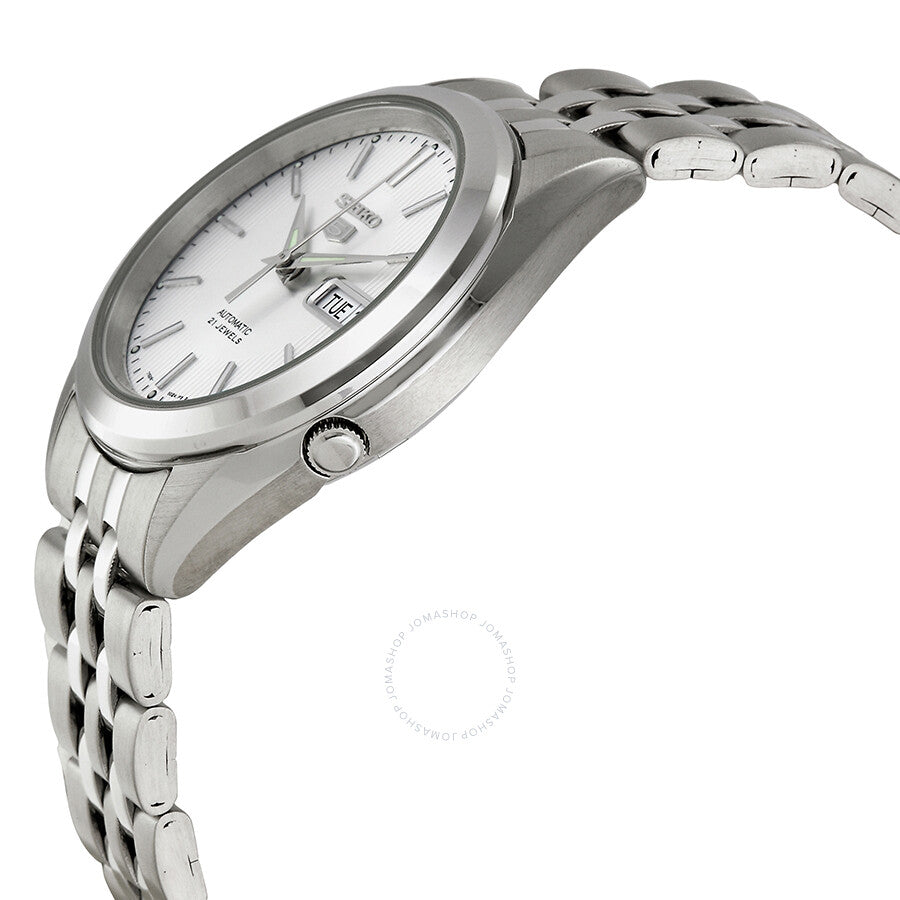 Seiko 5 Automatic Silver Dial Men's Watch SNKL15 - Dawson Watches #2