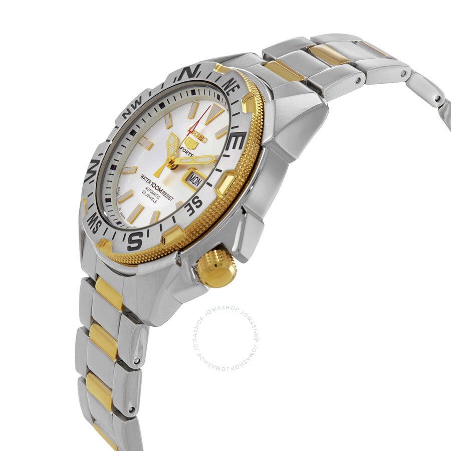 Seiko 5 Automatic Silver Dial Men's Watch SNZF08J1 - Dawson Watches #2