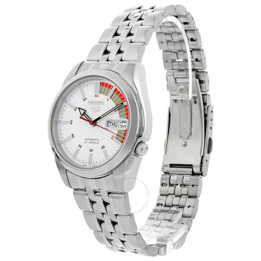 Seiko 5 Automatic White Dial Men's Watch SNK369 - Dawson Watches #2