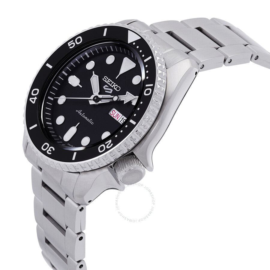 Seiko 5 Sports Automatic Black Dial Men's Watch SRPD55K1 - Dawson Watches #2