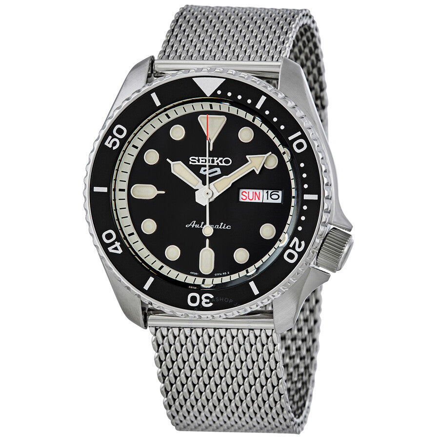 Seiko 5 sports Automatic Black Dial Men's Watch SRPD73K1 - Dawson Watches
