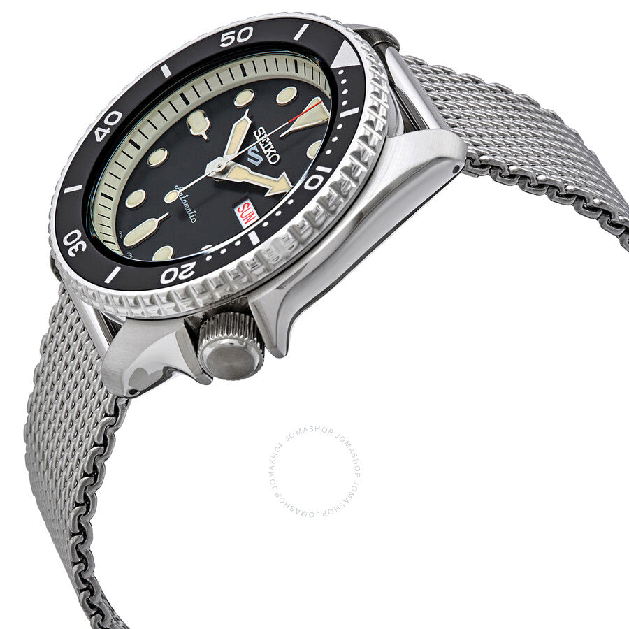 Seiko 5 sports Automatic Black Dial Men's Watch SRPD73K1 - Dawson Watches #2