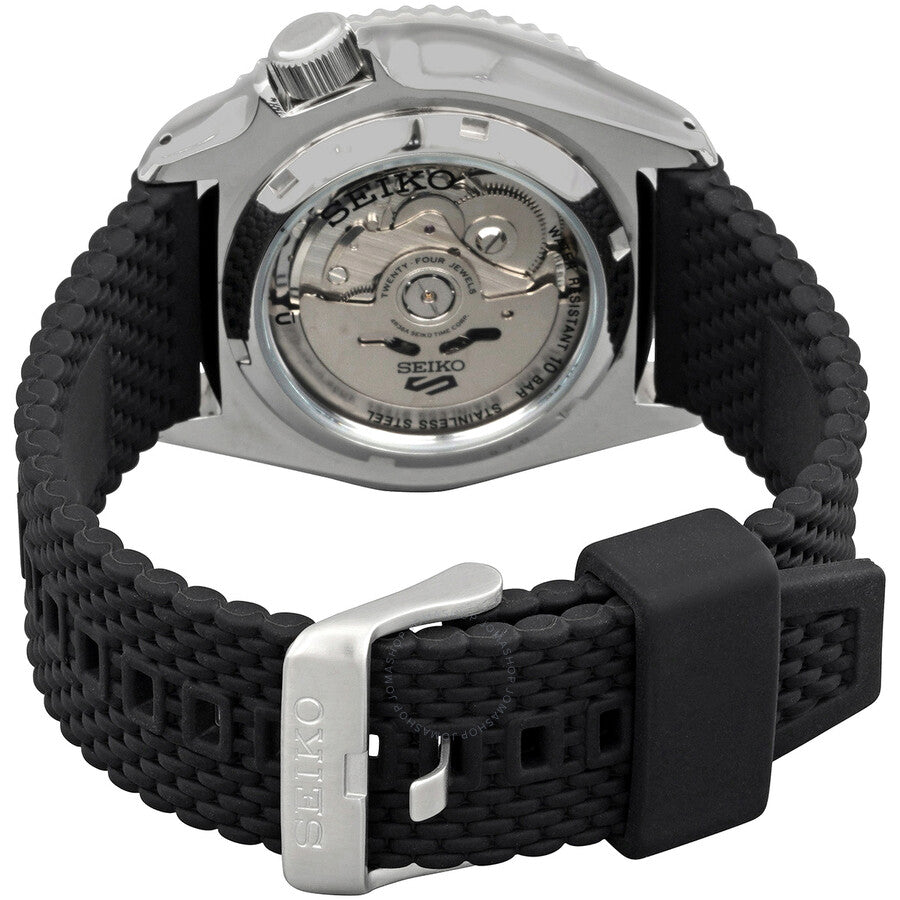 Seiko 5 sports Automatic Black Dial Men's Watch SRPD73K2 - Dawson Watches #3