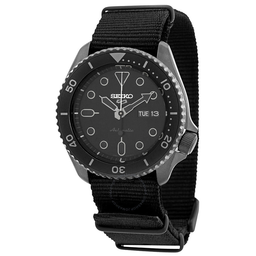 Seiko 5 Sports Automatic Black Dial Men's Watch SRPD79K1 - Dawson Watches