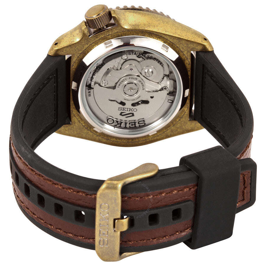Seiko 5 Sports Automatic Black Dial Men's Watch SRPE80K1 - Dawson Watches #3