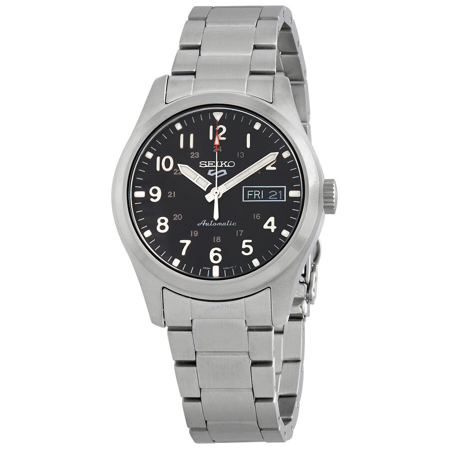 Seiko 5 Sports Automatic Black Dial Men's Watch SRPG27K1 - Dawson Watches