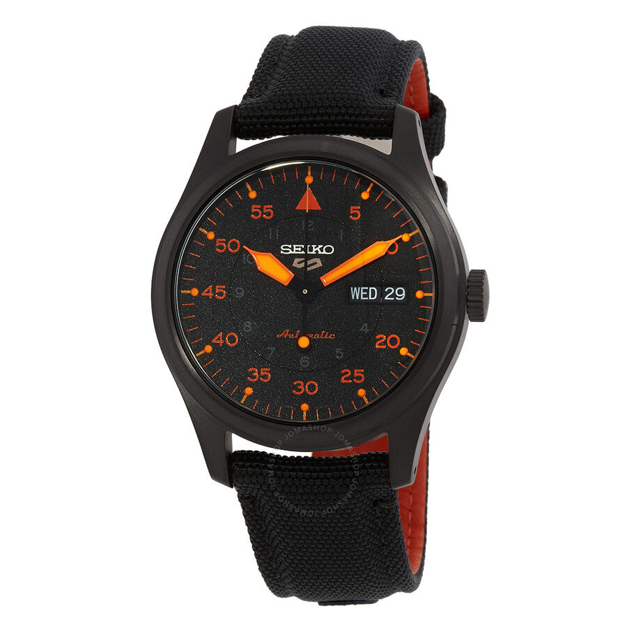Seiko 5 Sports Automatic Black Dial Men's Watch SRPH33K1 - Dawson Watches