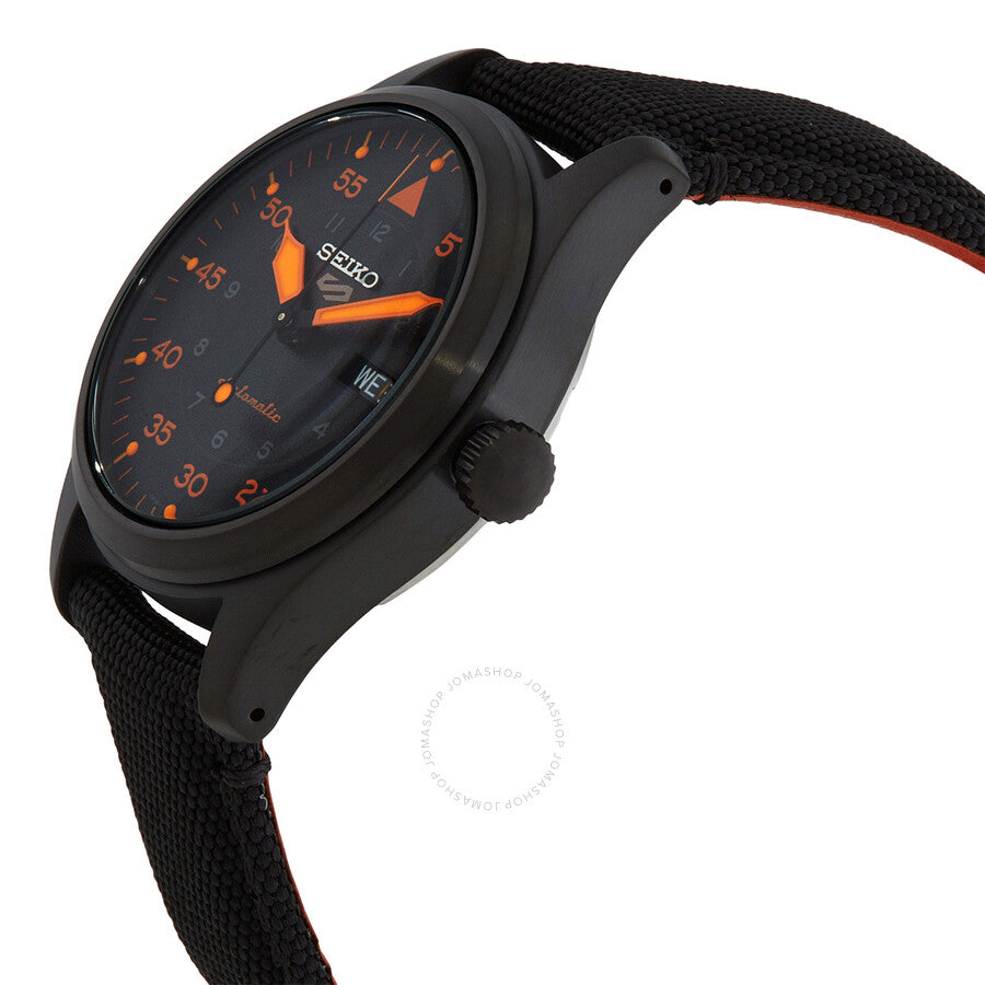 Seiko 5 Sports Automatic Black Dial Men's Watch SRPH33K1 - Dawson Watches #2