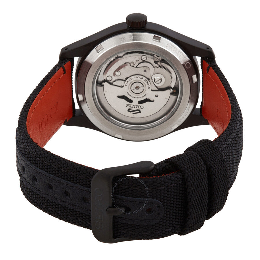 Seiko 5 Sports Automatic Black Dial Men's Watch SRPH33K1 - Dawson Watches #3