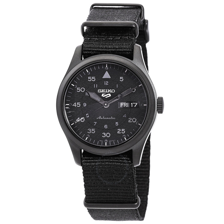 Seiko 5 Sports Automatic Black Dial Men's Watch SRPJ11K1 - Dawson Watches