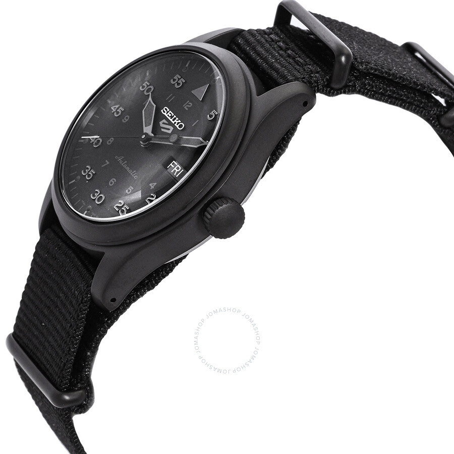 Seiko 5 Sports Automatic Black Dial Men's Watch SRPJ11K1 - Dawson Watches #2
