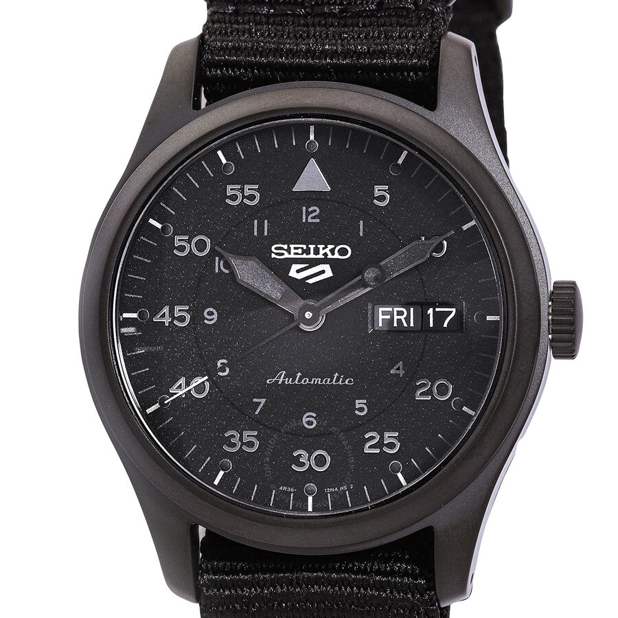 Seiko 5 Sports Automatic Black Dial Men's Watch SRPJ11K1 - Dawson Watches #4