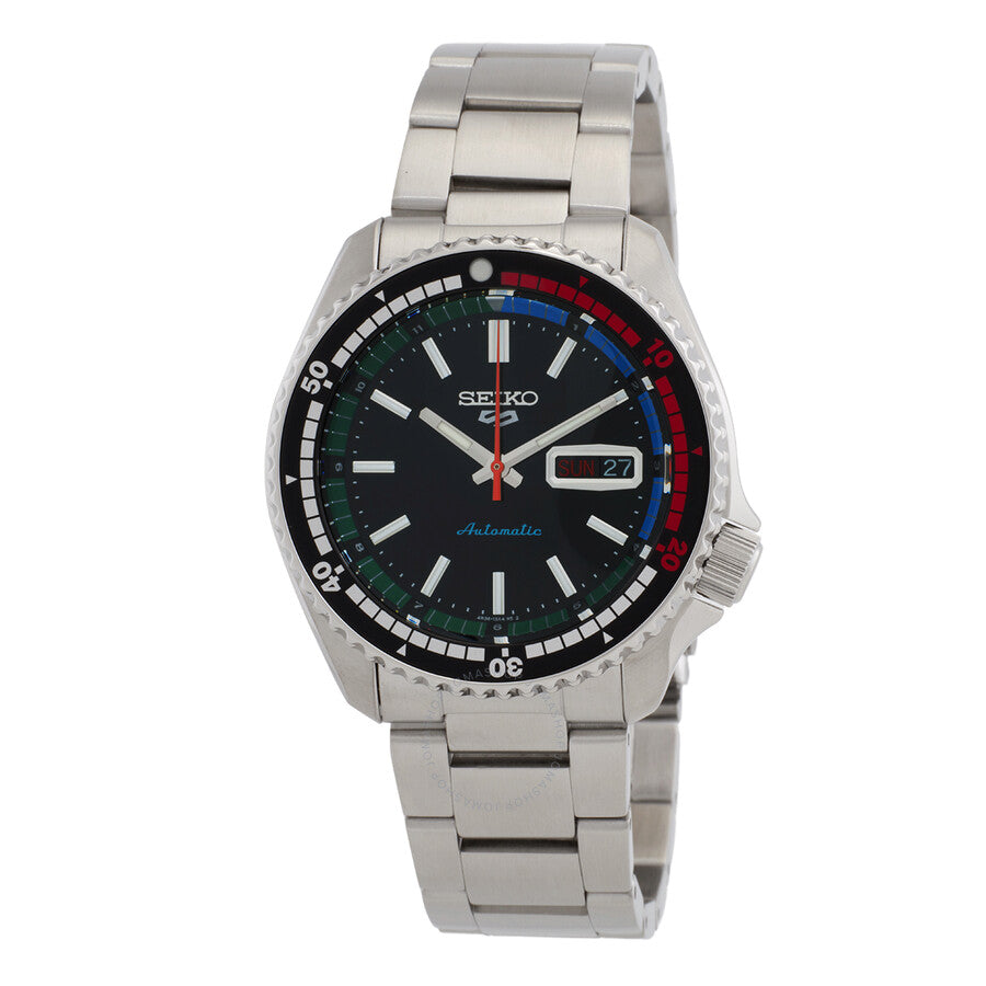 Seiko 5 Sports Automatic Black Dial Men's Watch SRPK13K1 - Dawson Watches