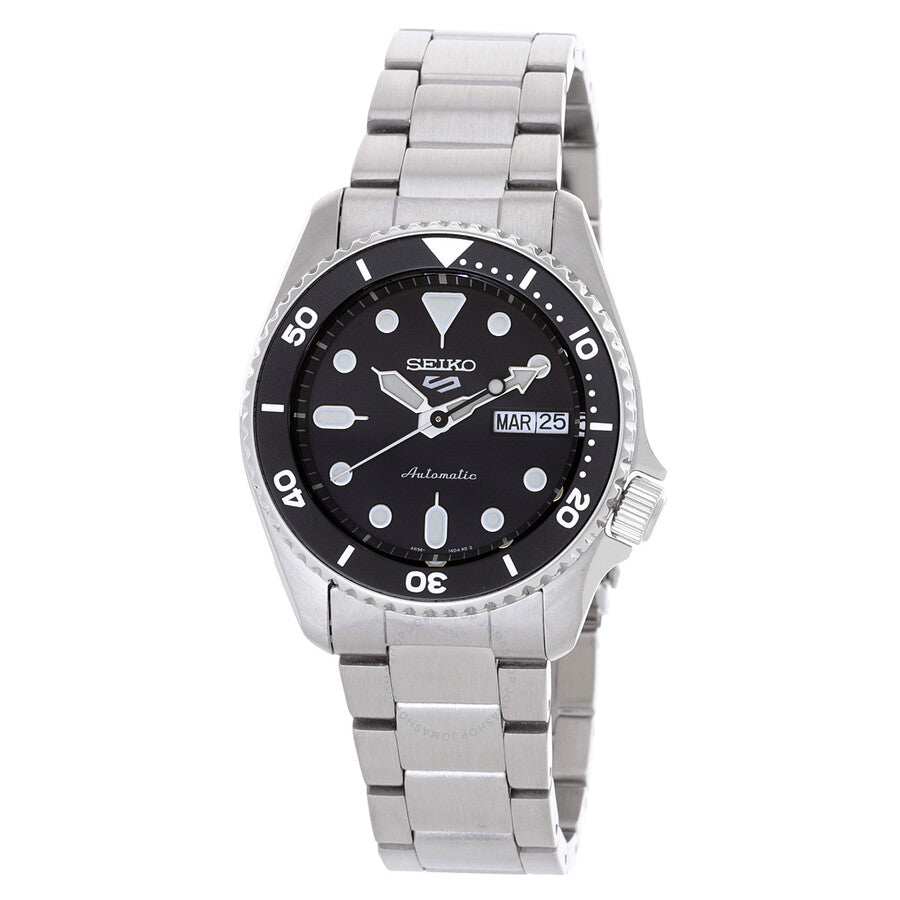 Seiko 5 Sports Automatic Black Dial Men's Watch SRPK29K1 - Dawson Watches