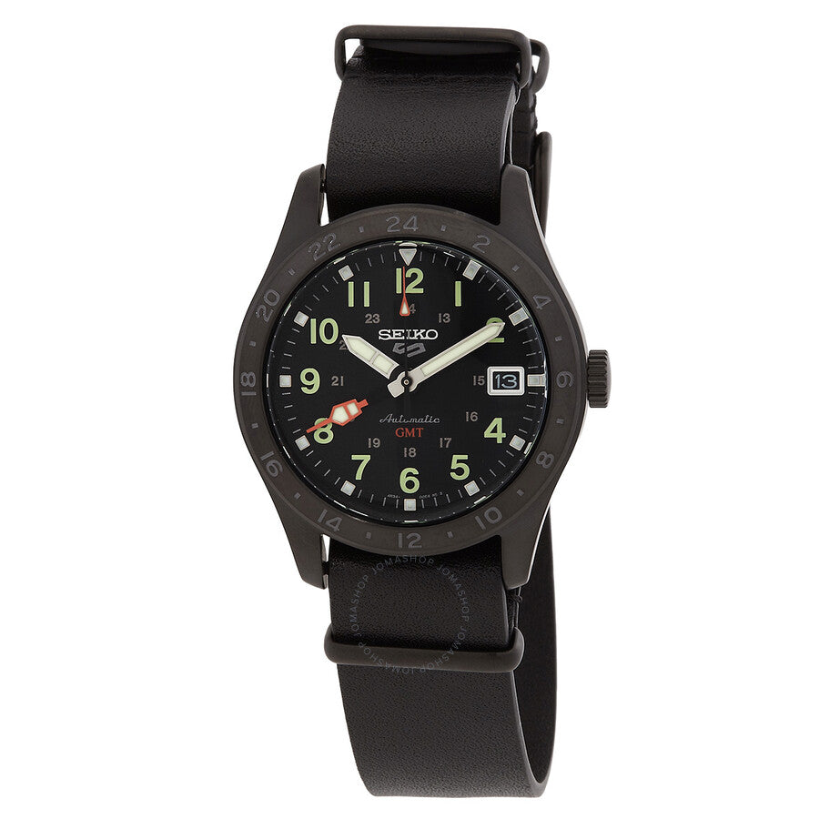 Seiko 5 Sports Automatic Black Dial Men's Watch SSK025K1 - Dawson Watches