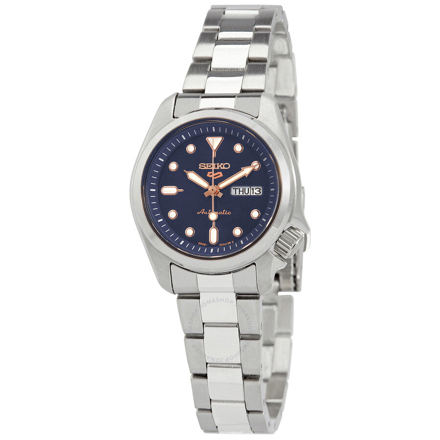 Seiko 5 Sports Automatic Blue Dial Ladies Watch SRE003K1 - Dawson Watches