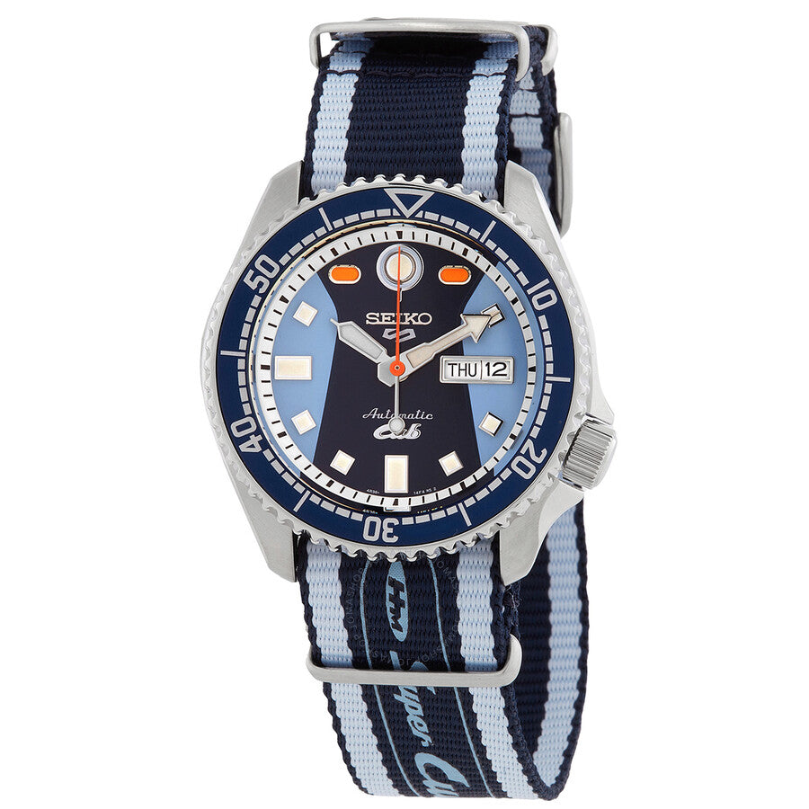 Seiko 5 Sports Automatic Blue Dial Men's Watch SRPK37K1 - Dawson Watches