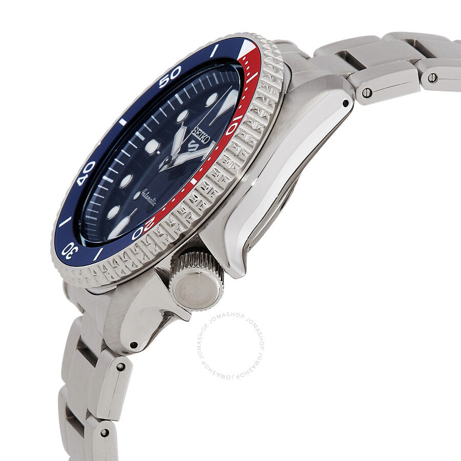 Seiko 5 Sports Automatic Blue Dial Pepsi Bezel Men's Watch SRPD53K1 - Dawson Watches #2
