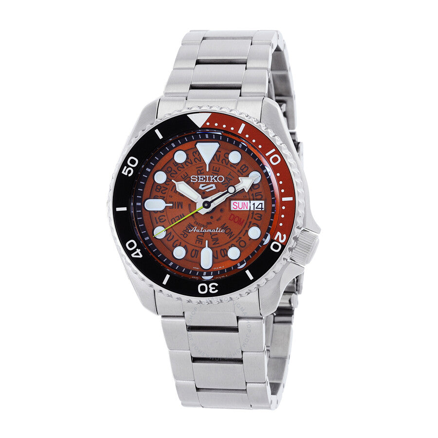 Seiko 5 Sports Automatic Brown Dial Men's Watch SRPJ47K1 - Dawson Watches