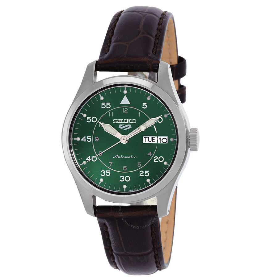 Seiko 5 Sports Automatic Green Dial Men's Watch SRPJ89K1 - Dawson Watches