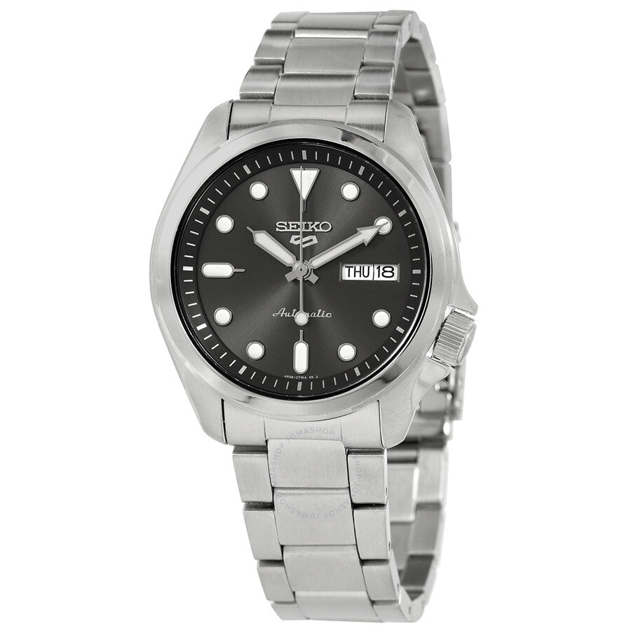 Seiko 5 Sports Automatic Grey Dial Men's Watch SRPE51K1 - Dawson Watches