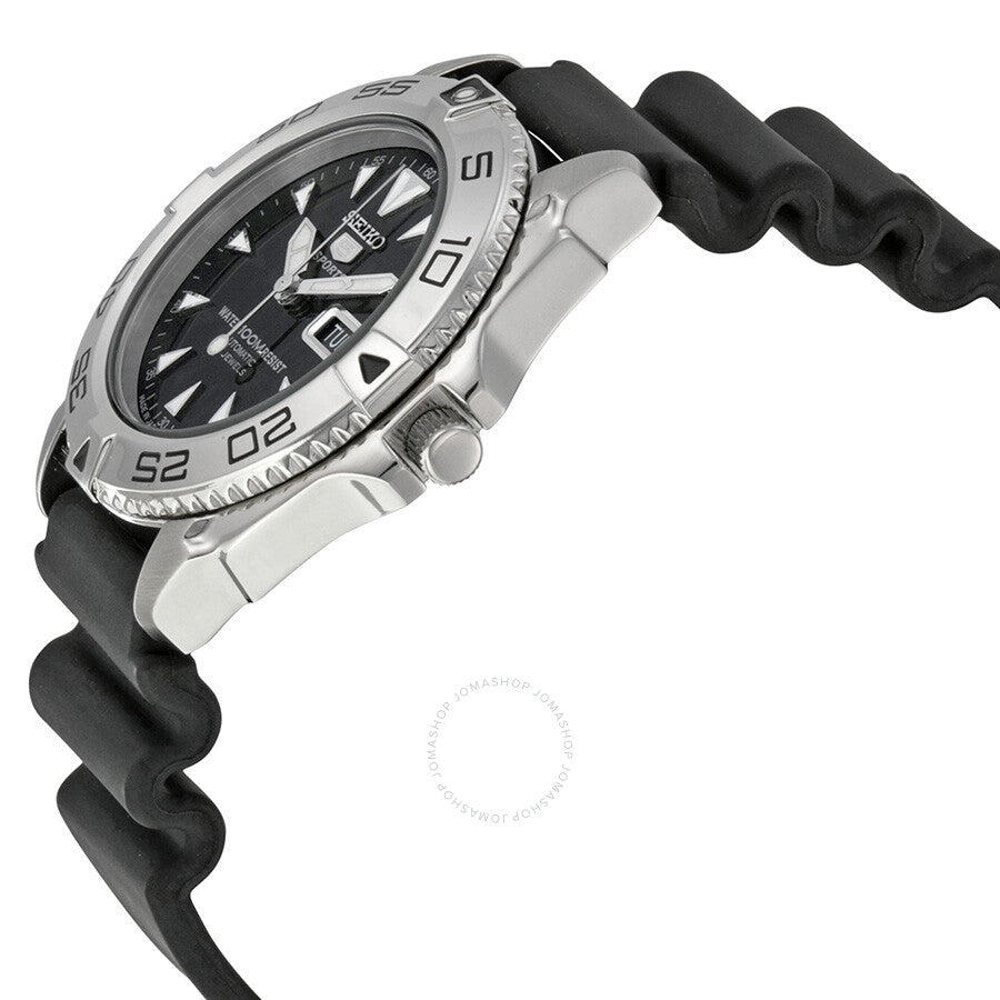 Seiko 5 Sports Automatic Black Dial Men's Watch SNZB33J2 - Dawson Watches #2