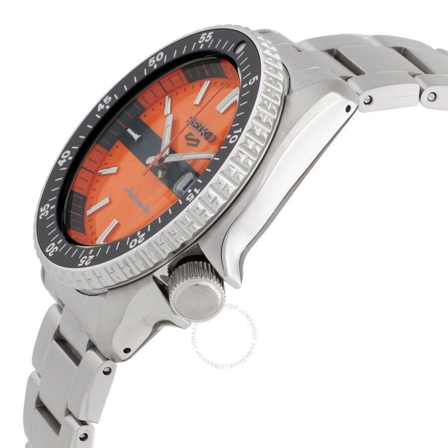 Seiko 5 Sports Automatic Orange Dial Men's Watch SRPK11K1 - Dawson Watches #2