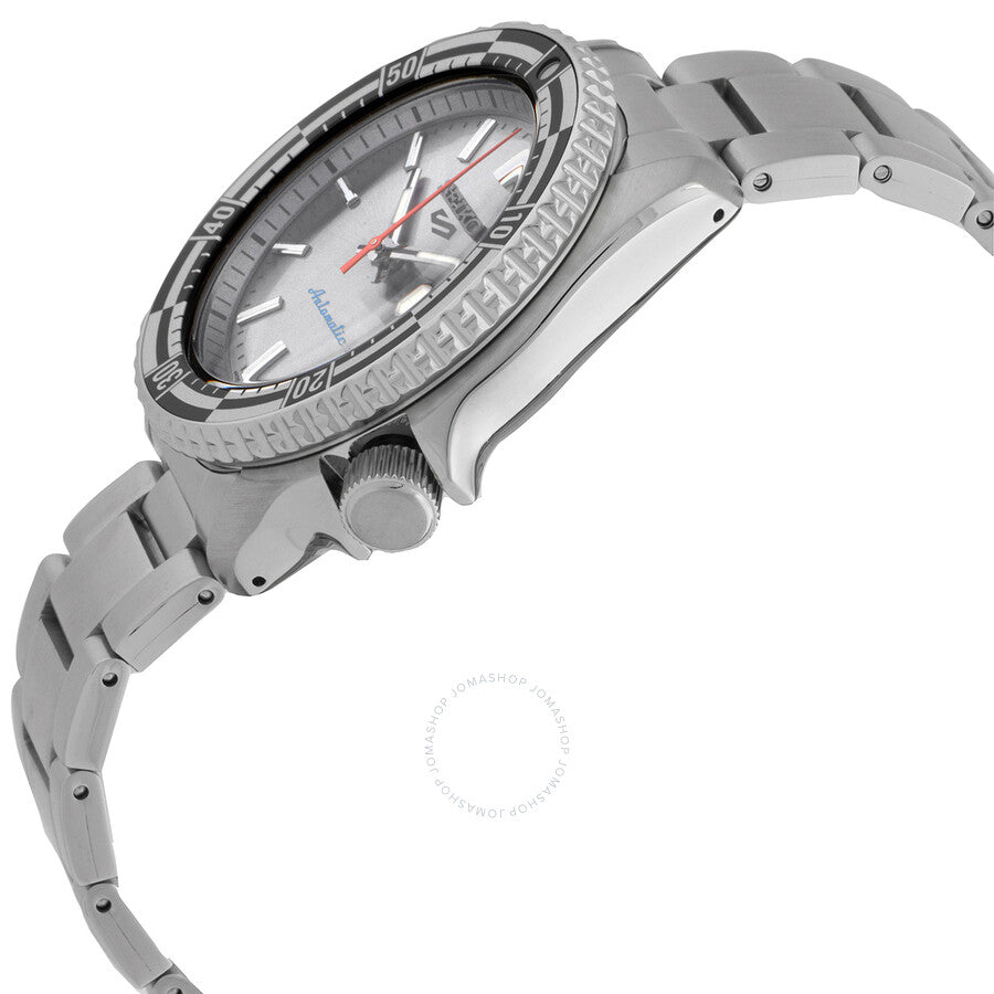 Seiko 5 Sports Automatic Silver Dial Men's Watch SRPK09K1 - Dawson Watches #2