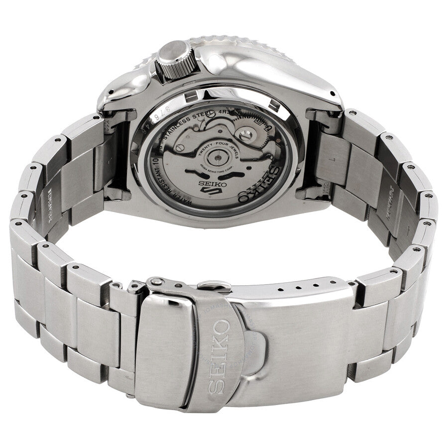 Seiko 5 Sports Automatic Silver Dial Men's Watch SRPK09K1 - Dawson Watches #3