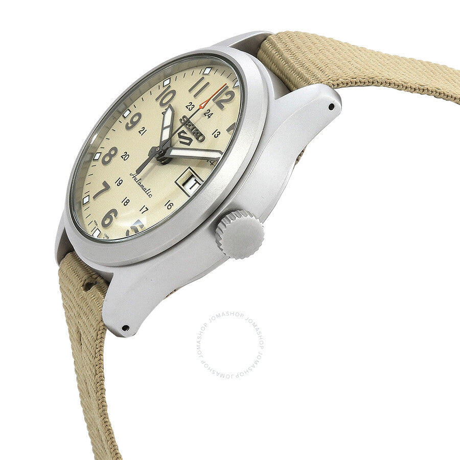 Seiko 5 Sports Automatic Beige Dial Men's Watch SRPJ83K1 - Dawson Watches #2