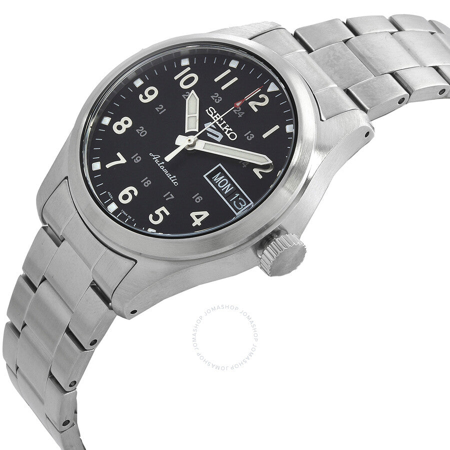 Seiko 5 Sports Automatic Black Dial Men's Watch SRPJ81K1 - Dawson Watches #2