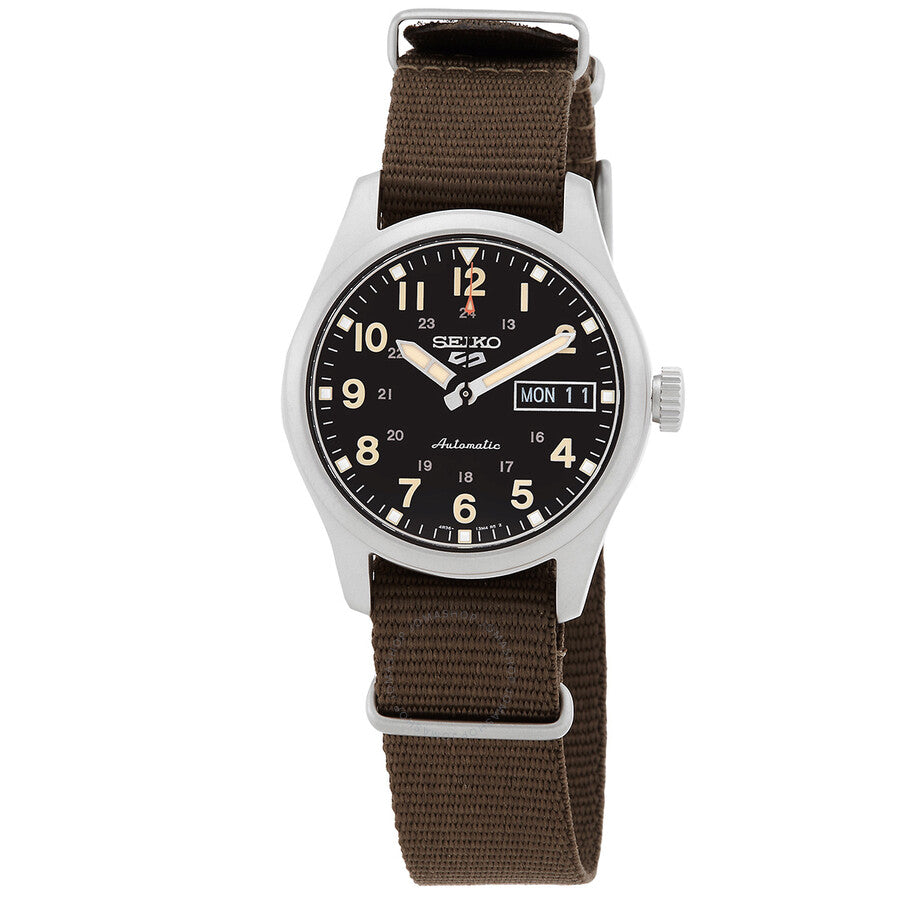 Seiko 5 Sports Automatic Black Dial Men's Watch SRPJ85K1 - Dawson Watches