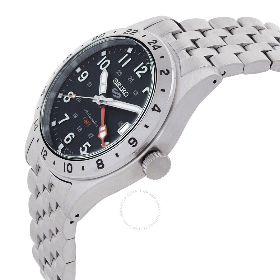 Seiko 5 Sports GMT Automatic Black Dial Men's Watch SSK023K1 - Dawson Watches #2