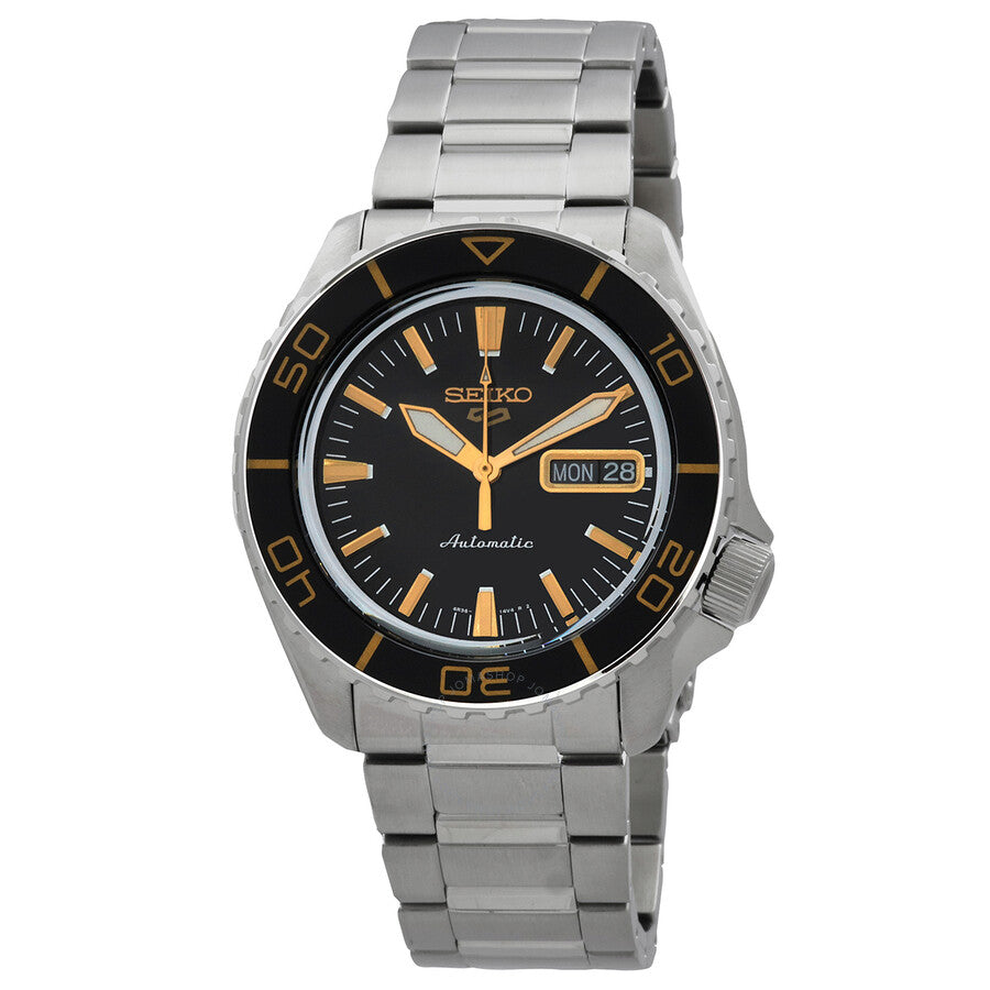 Seiko 5 Sports SKX Automatic Black Dial Men's Watch SRPK99K1 - Dawson Watches