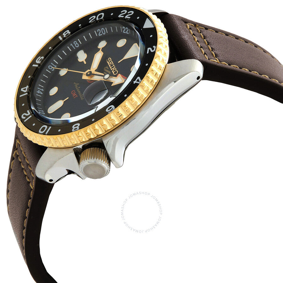 Seiko 5 Sports SKX GMT Automatic Black Dial Men's Watch SSK036 - Dawson Watches #2