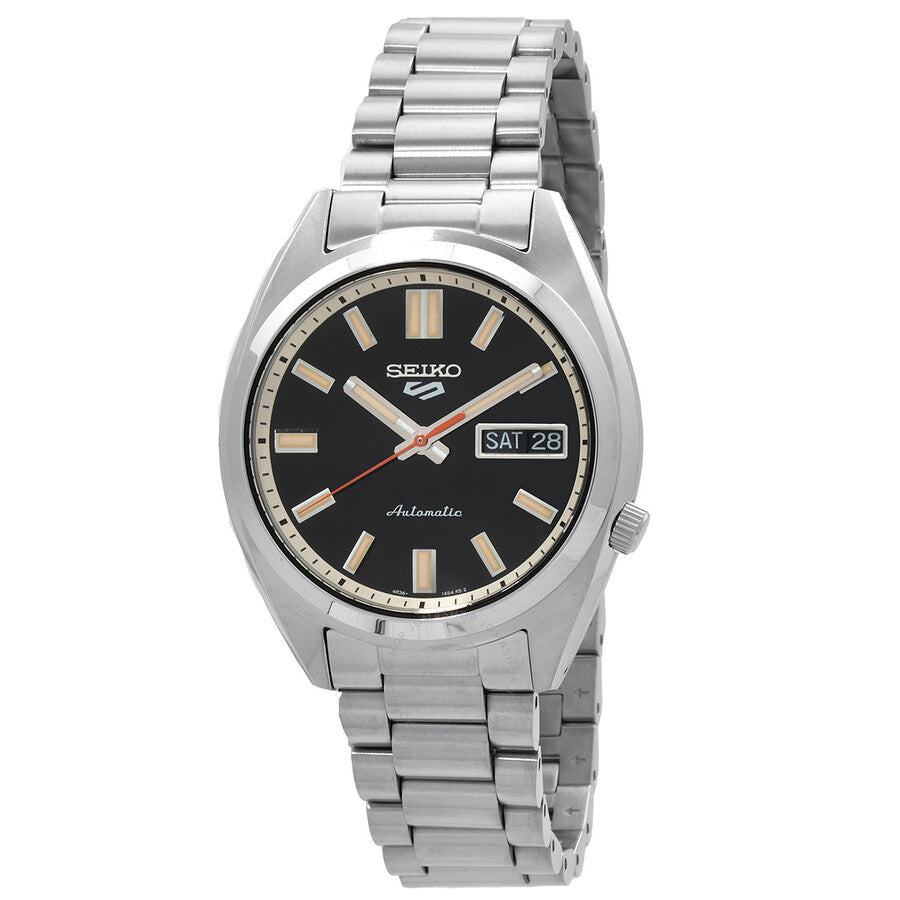 Seiko 5 Sports SNXS Automatic Black Dial Men's Watch SRPK89K1 - Dawson Watches