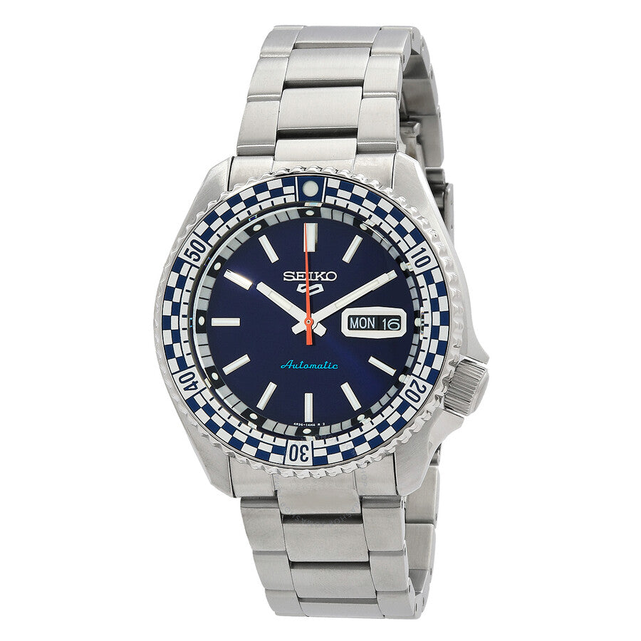 Seiko 5 Sports Special Edition Automatic Blue Dial Men's Watch SRPK65K1 - Dawson Watches