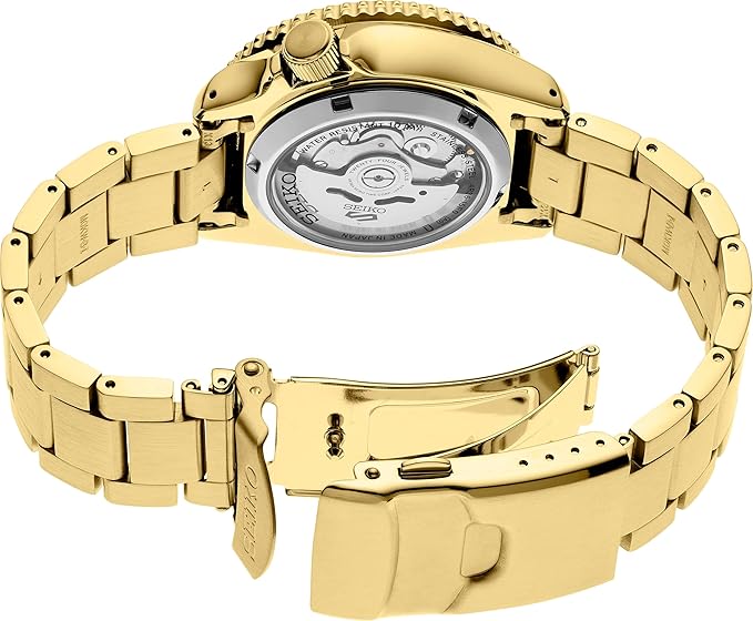 Seiko 5 Sports Automatic Gold Men's Watch - SRPK20