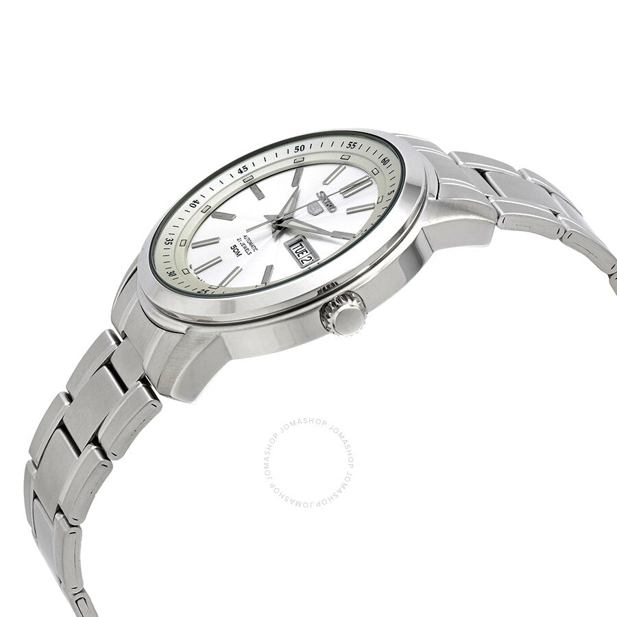 Seiko 5 Automatic White Dial Men's Watch SNKM83K1 - Dawson Watches #2