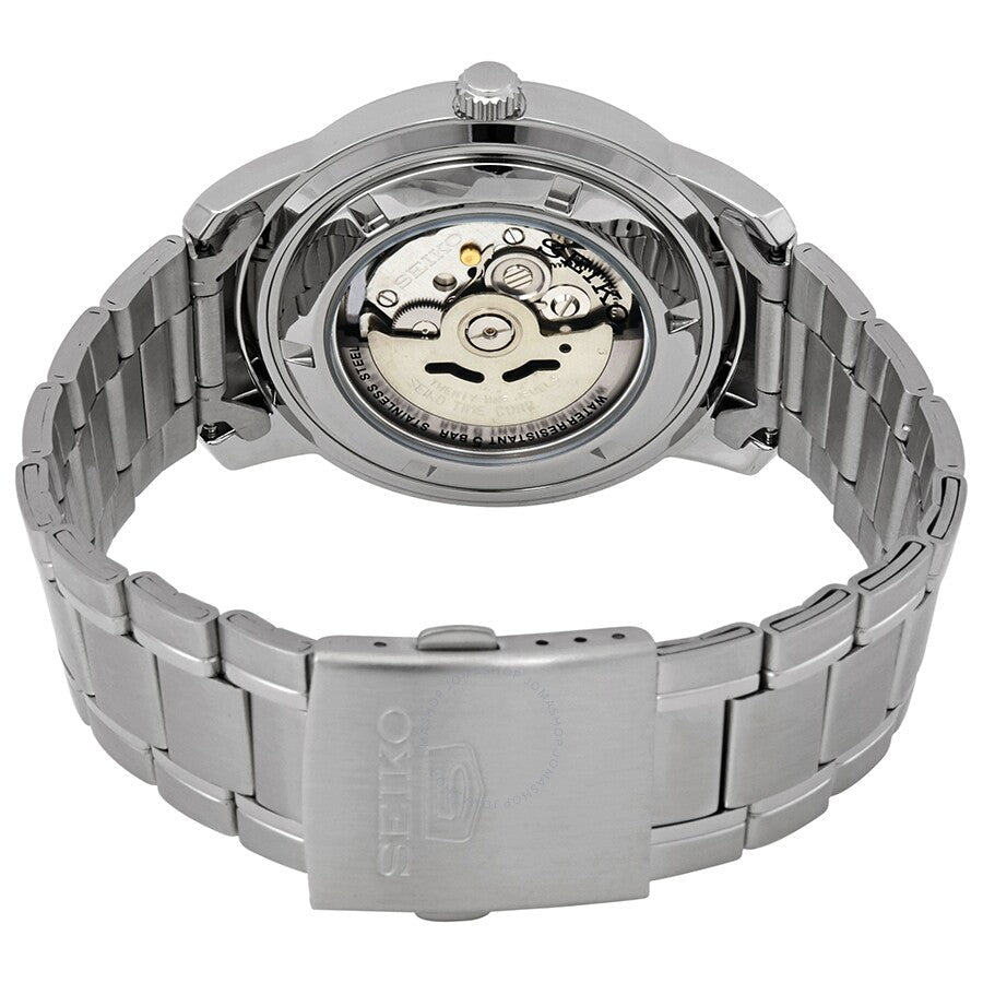 Seiko 5 Automatic White Dial Men's Watch SNKM83K1 - Dawson Watches #3