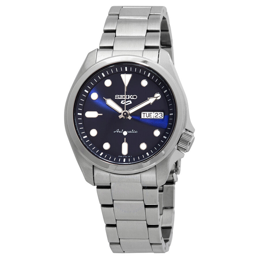 Seiko 5 Sports Automatic Blue Dial Men's Watch SRPE53K1 - Dawson Watches