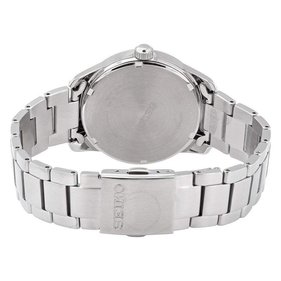 Seiko Solar Blue Dial Stainless Steel Men's Watch SNE525P1 - Dawson Watches #3