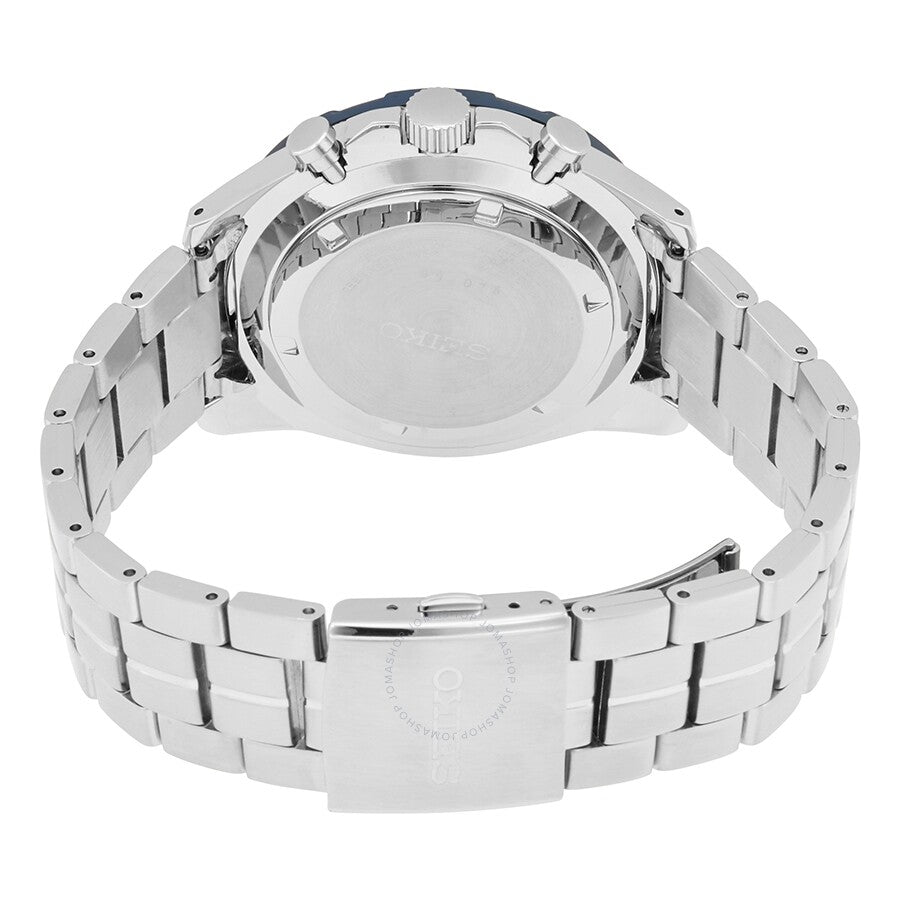 Seiko Essentials Chronograph Quartz Blue Dial Men's Watch Ssb345 - Dawson Watches #3