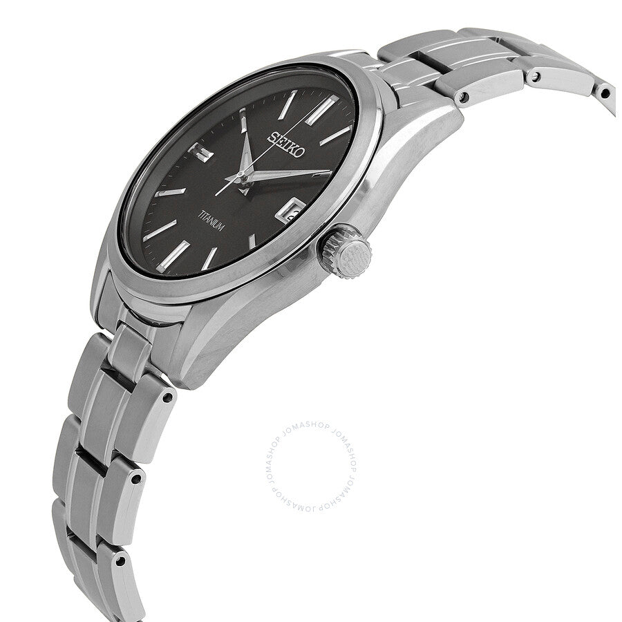 Seiko Classic Quartz Black Dial Men's Watch SUR375 - Dawson Watches #2
