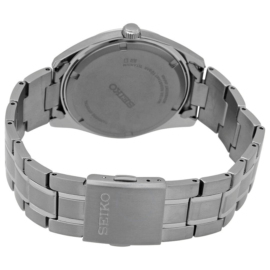 Seiko Classic Quartz Black Dial Men's Watch SUR375 - Dawson Watches #3